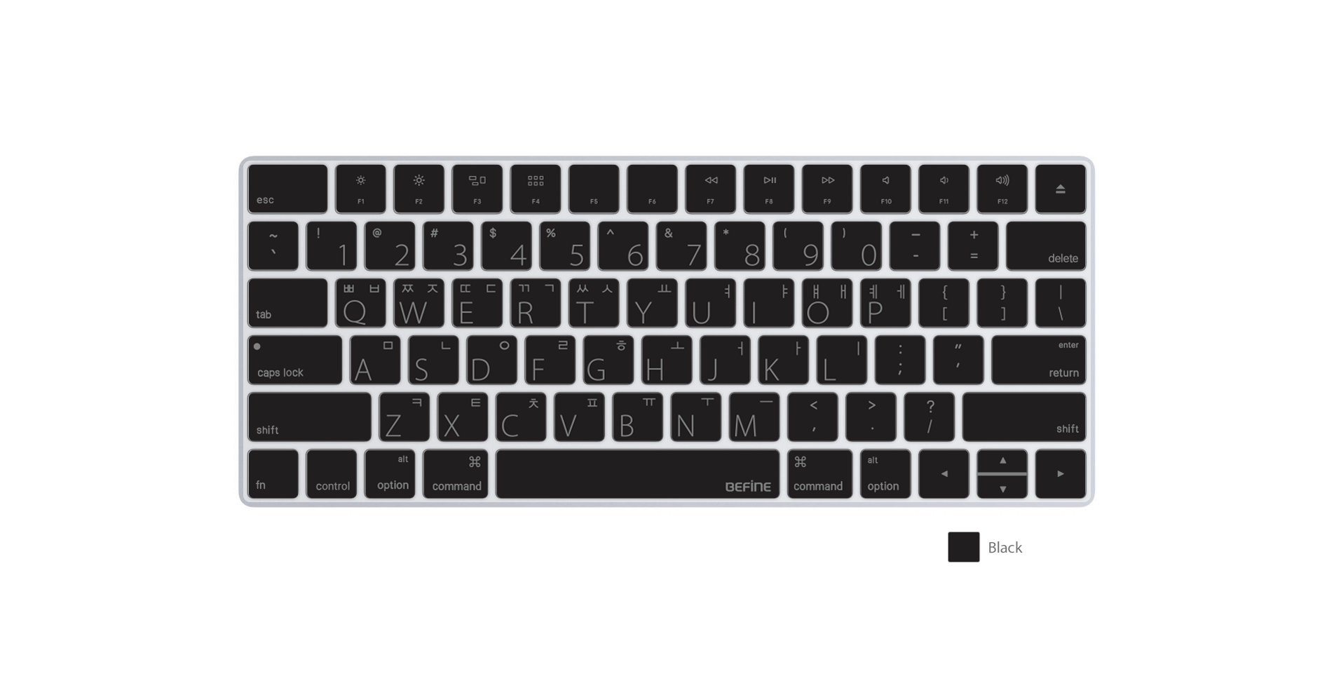 apple backlit keyboard korean